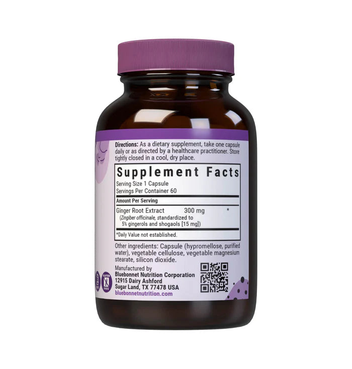 Bluebonnet Ginger Root Extract 60 Vcaps