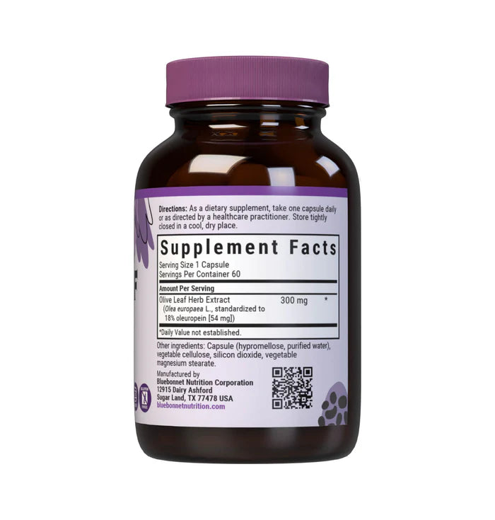 Bluebonnet Olive Leaf Extract 60 Vcaps