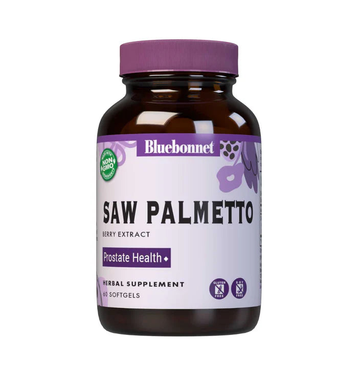 Bluebonnet Nutrition SAW PALMETTO BERRY EXTRACT 60 SOFTGELS