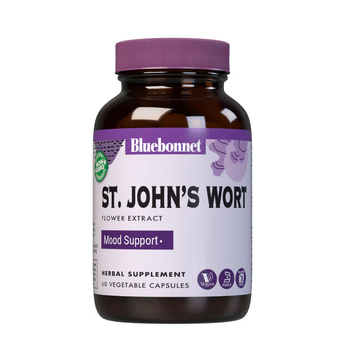 Bluebonnet St. John's Wort Flower Extract 60 Vcaps