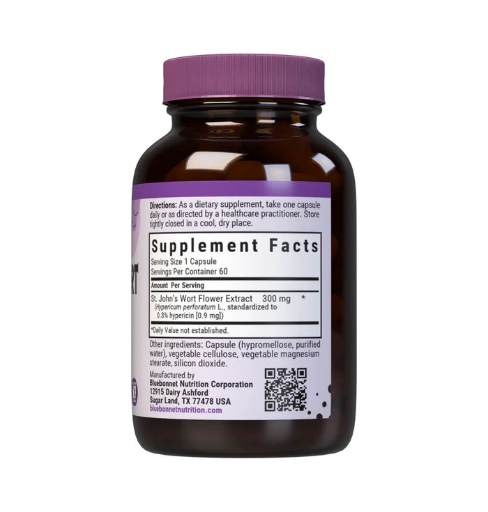 Bluebonnet St. John's Wort Flower Extract 60 Vcaps