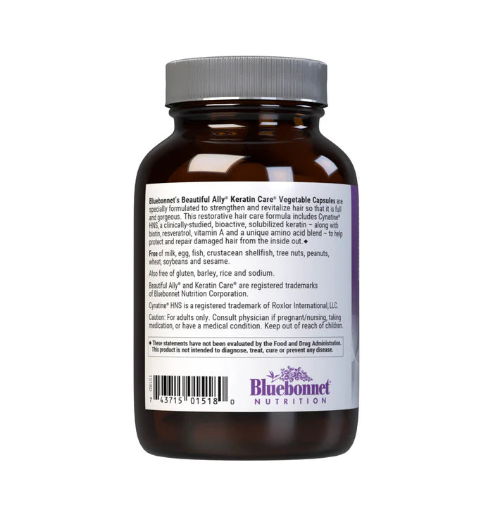 Bluebonnet Beautiful Ally Keratin Care 30 VCaps