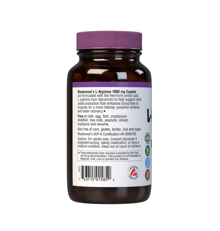 L‑Arginine 1000 mg – 90 Caplets