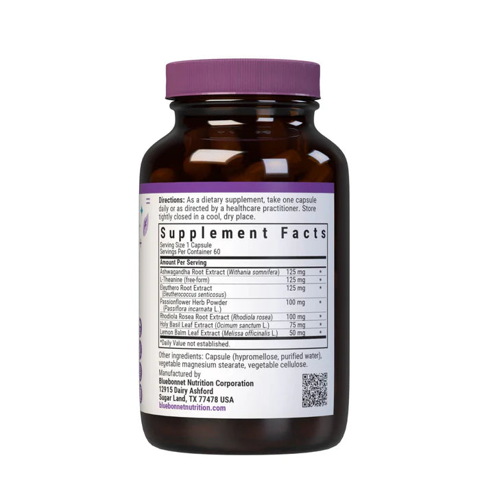 Bluebonnet Stress & Relaxation Support 60 Capsules