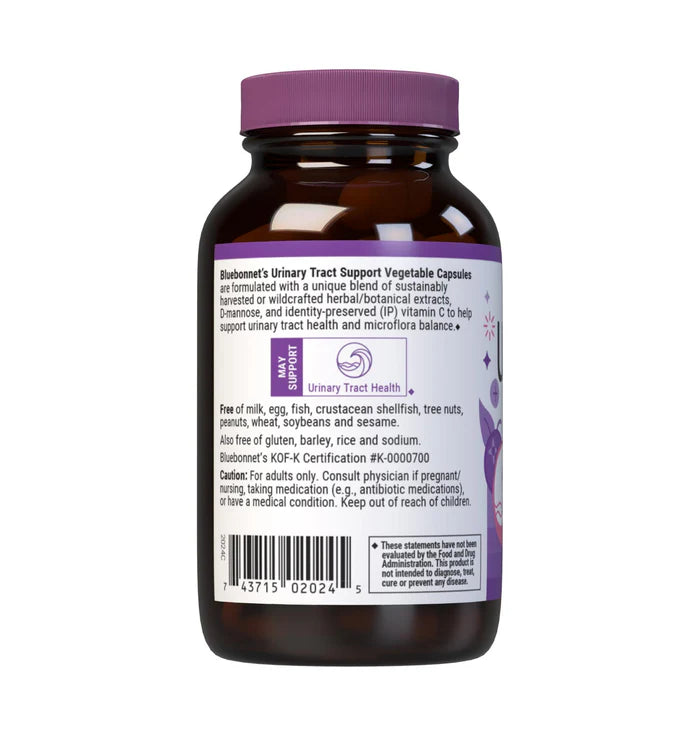 Bluebonnet Vitamins Urinary Tract Support - 30 Vegan Capsules