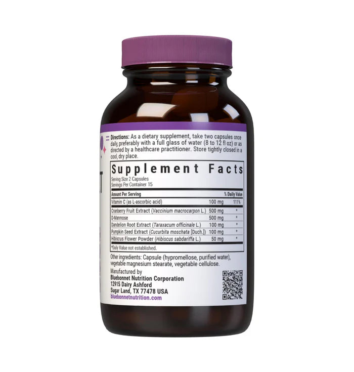 Bluebonnet Vitamins Urinary Tract Support - 30 Vegan Capsules
