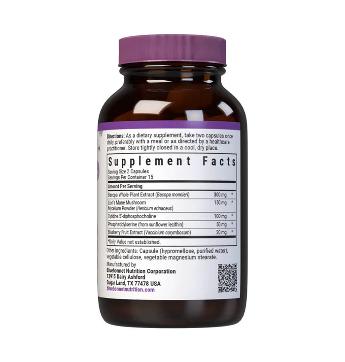 Bluebonnet Targeted Choice® Brain Power — 30 Vegetable Capsules