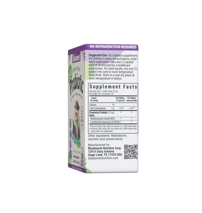 Bluebonnet Rainforest Animalz Kids' Chewable Probiotic 30 Animal-Shaped Tablets