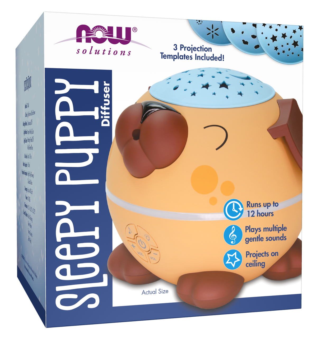 NOW Foods Sleepy Puppy Essential Oil Diffuser front package image