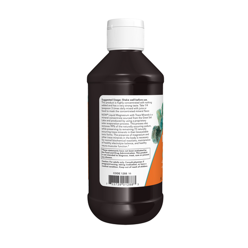 NOW Foods Magnesium Liquid 8 oz