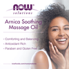 Now Solutions Arnica Soothing Massage Oil 8 oz