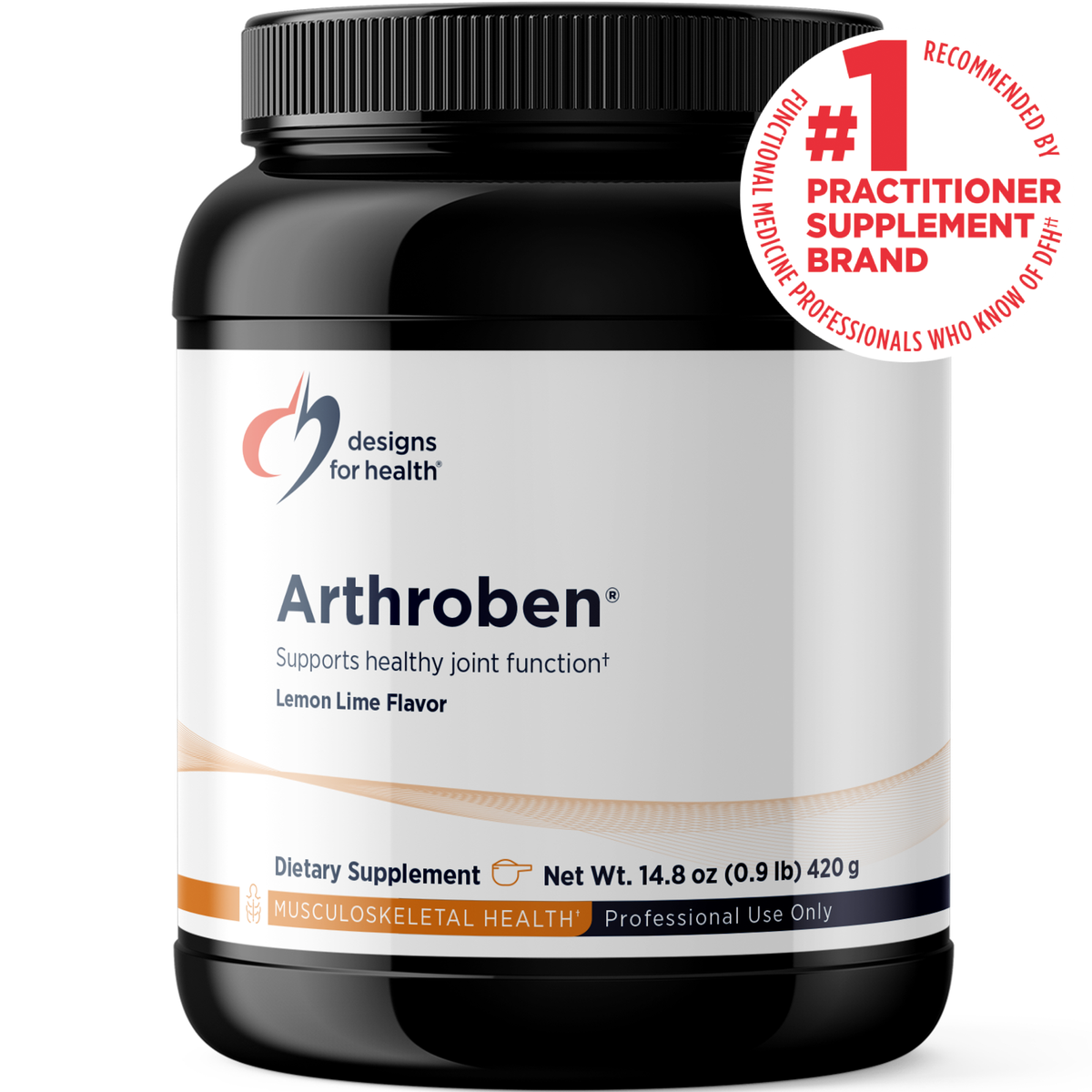 Designs for Health Arthroben 420 g front label