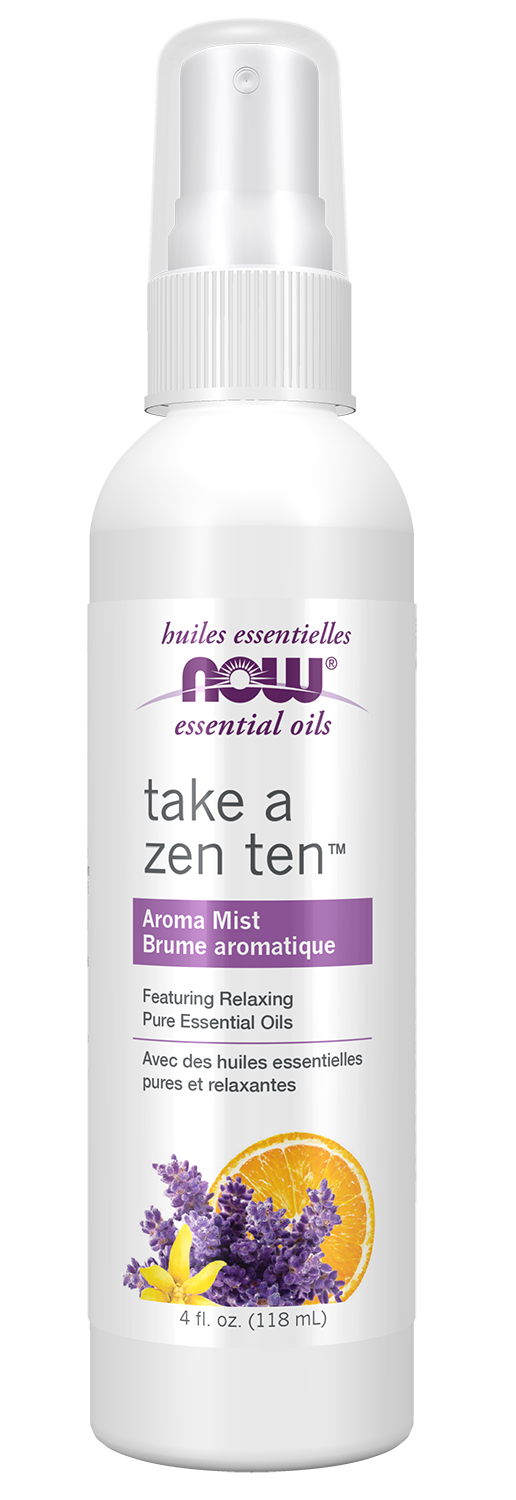 NOW Foods Take A Zen Ten™ Aroma Mist - 4 fl. oz. front package image