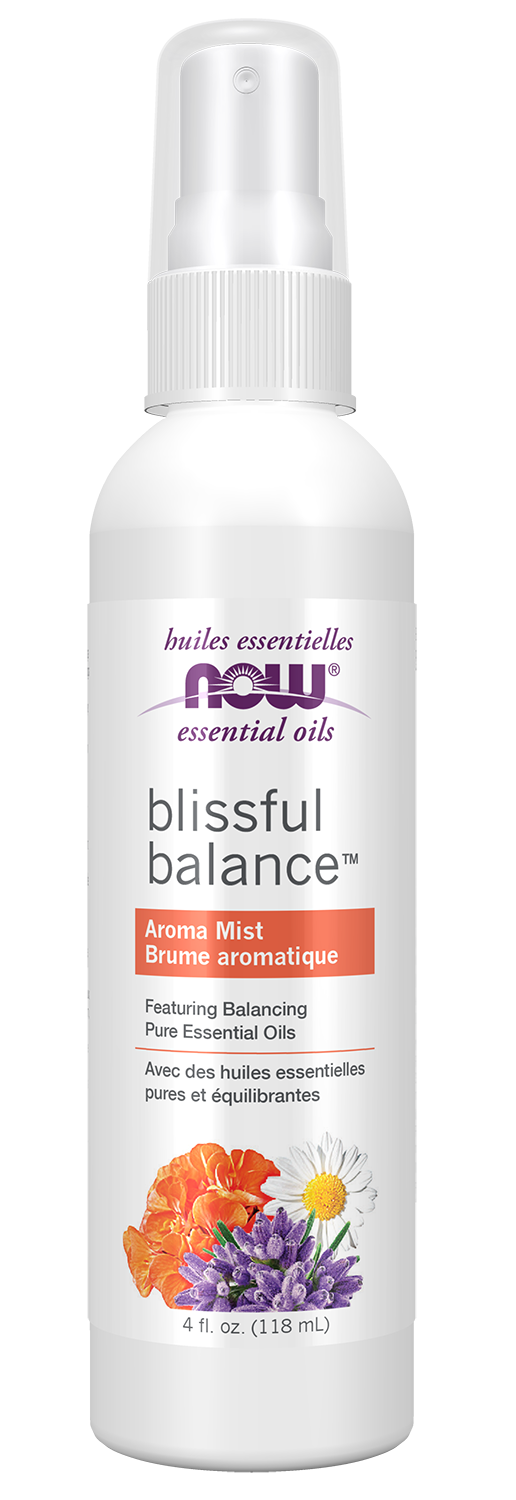 NOW Foods Blissful Balance™ Aroma Mist - 4 fl. oz. front package image