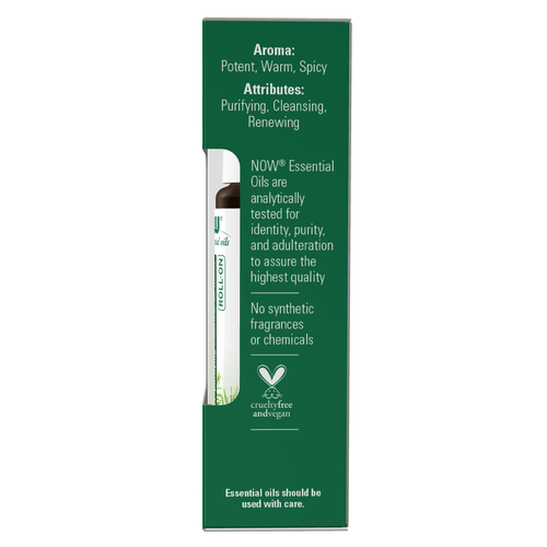 Now Essential Oil Tea Tree Essential Oil Blend Organic Roll-On 10 ml
