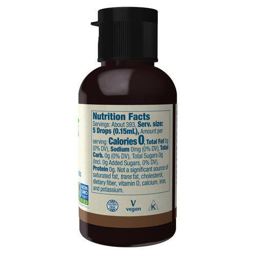 NOW Better Stevia Liquid Coconut 2 oz