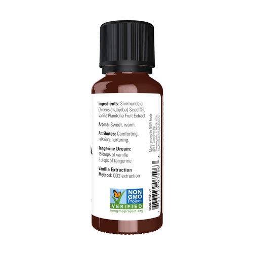 NOW Essential Oils Vanilla Oil Blend 1 oz