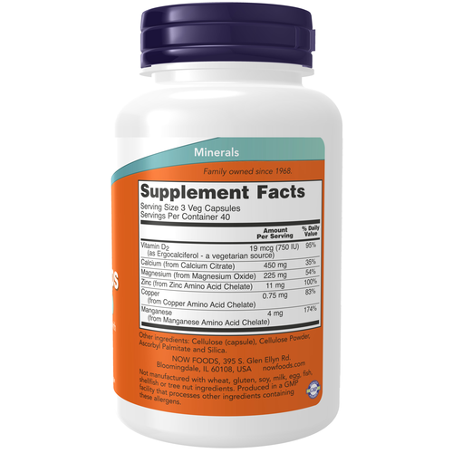 NOW Foods Calcium Citrate 120 VCaps
