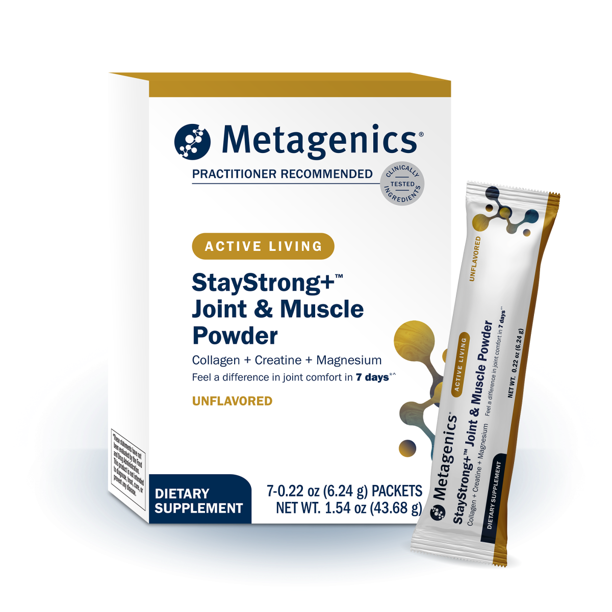 Metagenics StayStrong+ Joint & Muscle Powder 7 Servings front product image