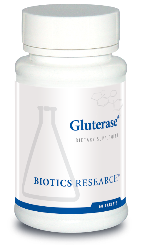 Gluterase by Biotics Research - 60 Tablets