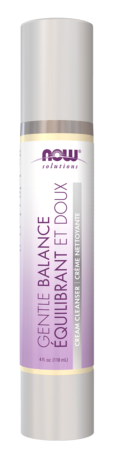 NOW Foods Gentle Balance Cream Cleanser - 4 fl. oz. front package image