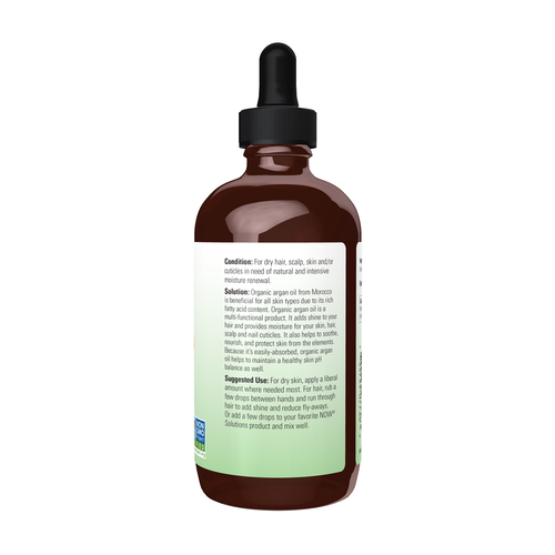 Now Solutions Argan Oil Organic 4 oz