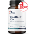 Designs for Health Annatto-E 300 60 softgels front label
