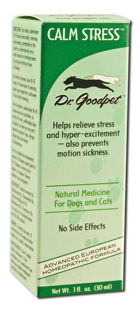 Dr. Goodpet Calm Stress Homeopathic Liquid, 1 fl oz