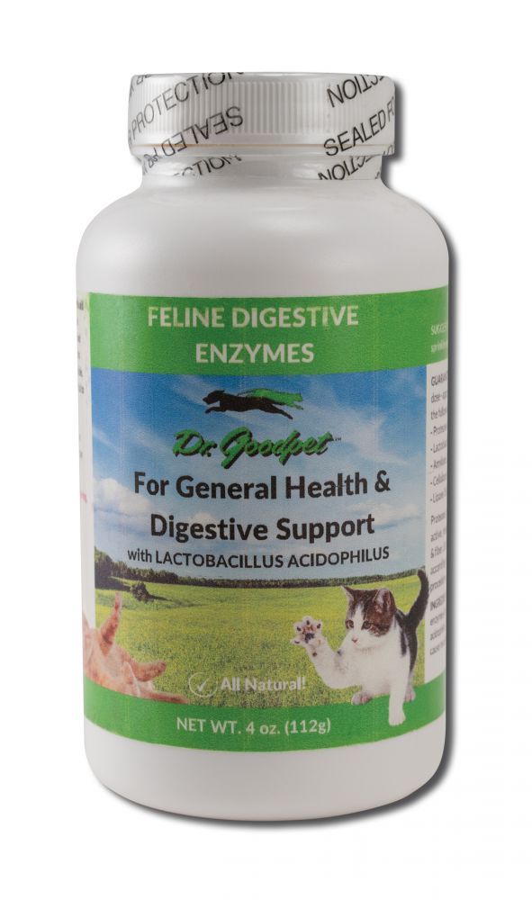 Dr. Goodpet Feline Digestive Enzymes, 4 oz