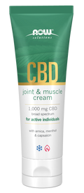 NOW Foods CBD Joint & Muscle Cream - 4 fl. oz. front package image