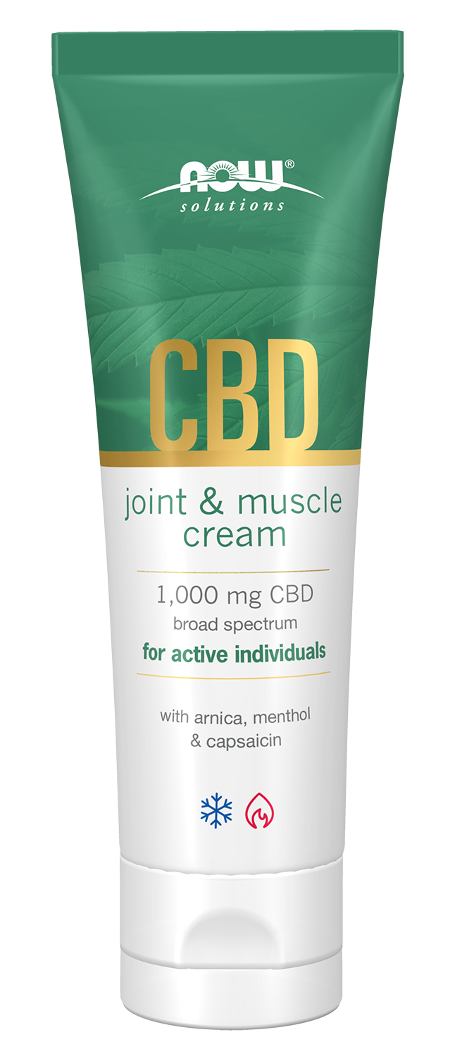 NOW Foods CBD Joint & Muscle Cream - 4 fl. oz. front package image
