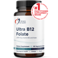 Designs for Health Ultra B12 Folate 90 capsules front label