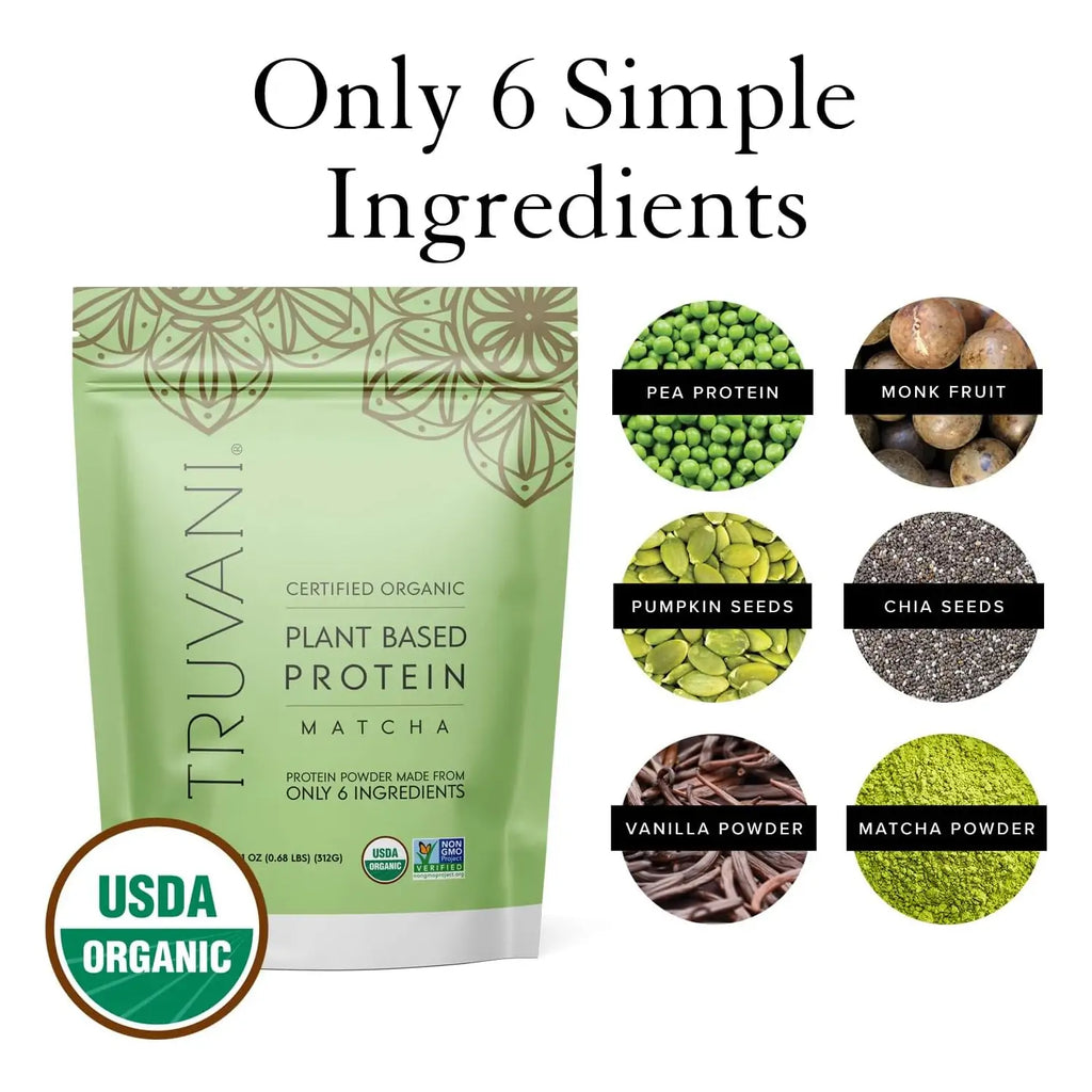 Truvani Vanilla Plant Protein Single Serving