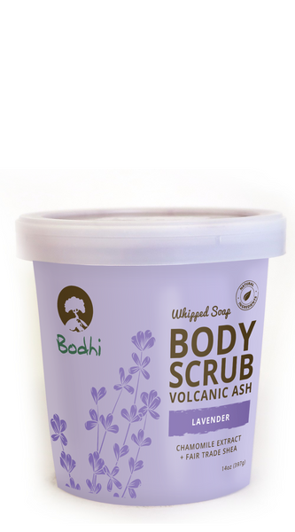 Bodhi Organics Lavender Whipped Body Scrub – 14 oz