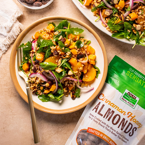 NOW Foods Cinnamon Honey Almonds 12 oz