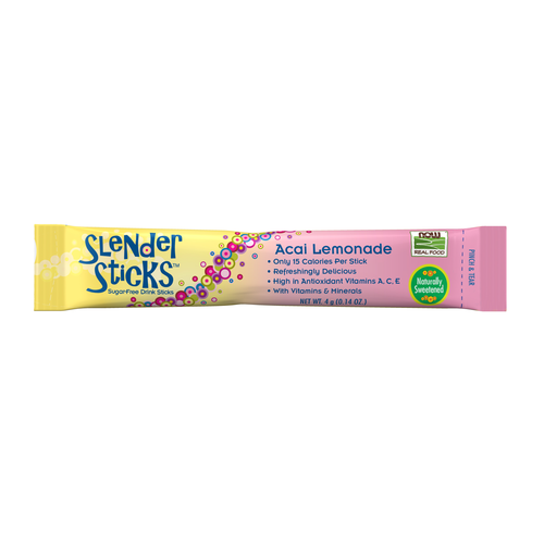 NOW Foods Acai Lemonade Slender Sticks 12 Count