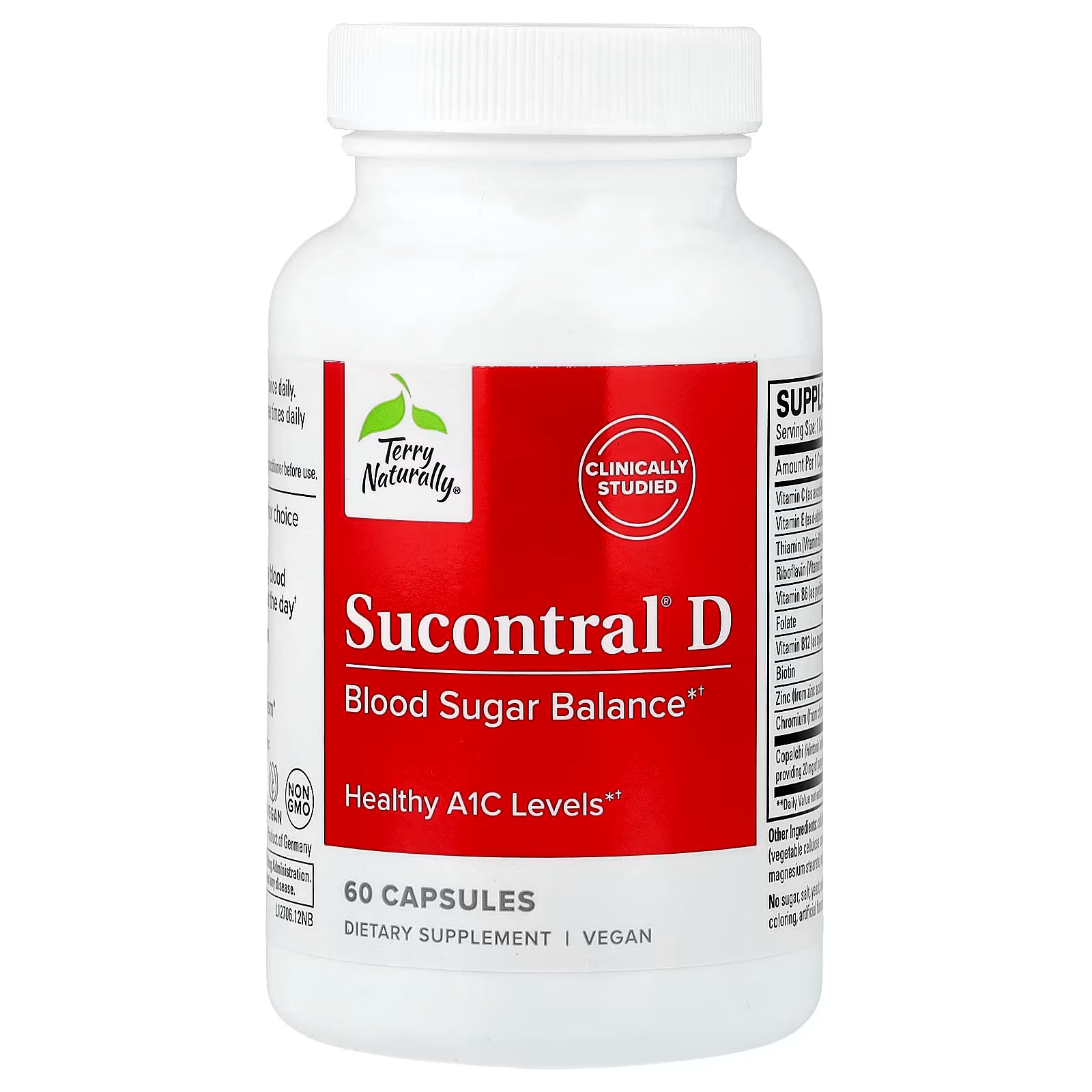 Terry Naturally Sucontral D 60 Capsules