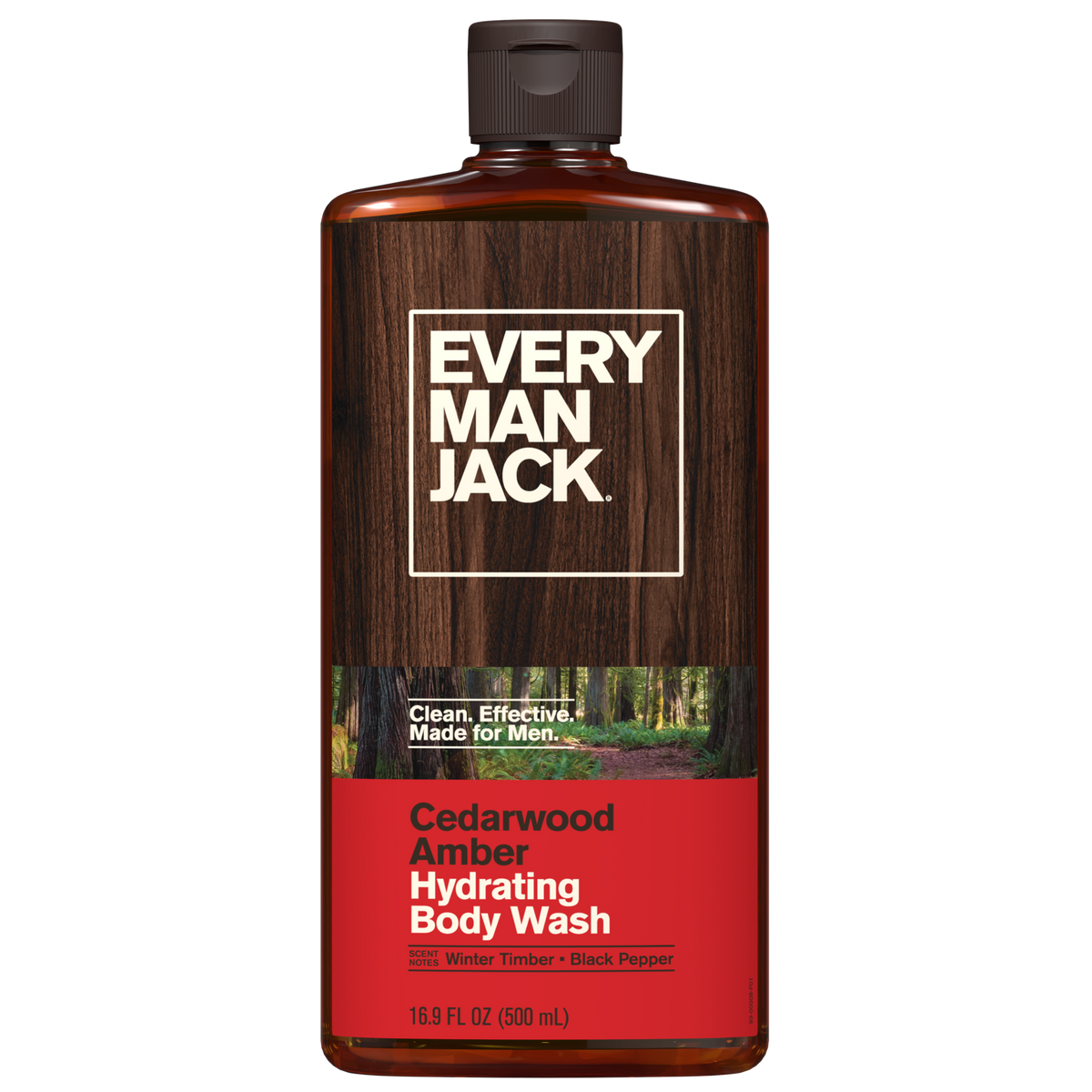 Every Man Jack Cedarwood Amber Body Wash — 16.9 fl oz