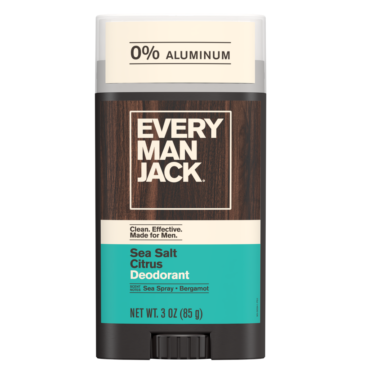 Every Man Jack Sea Salt + Citrus Aluminum Free Deodorant — 3 oz