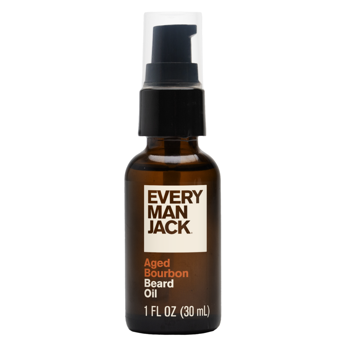 Every Man Jack Aged Bourbon Beard Oil — 1 fl oz