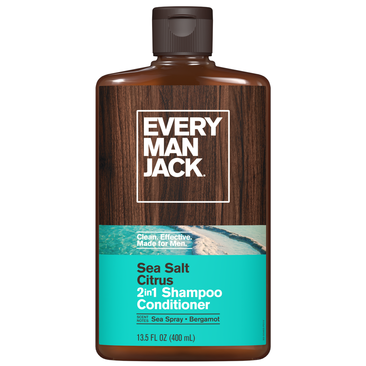 Every Man Jack Sea Salt + Citrus 2-in-1 Shampoo + Conditioner — 13.5 fl oz