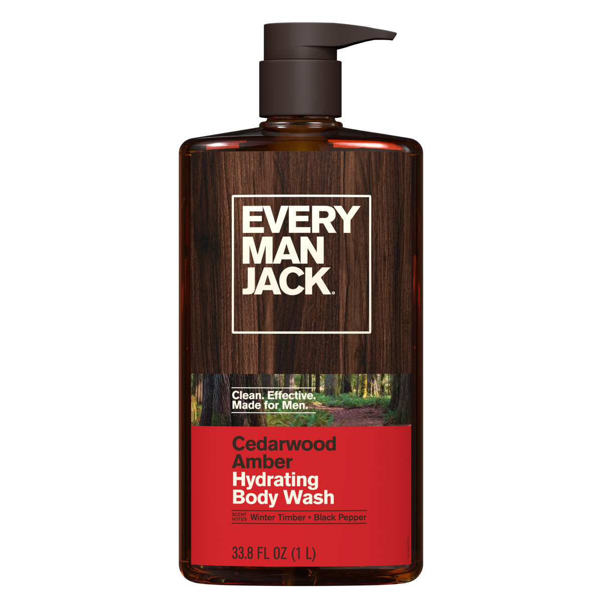 Every Man Jack Cedarwood Amber Body Wash — 33.8 fl oz