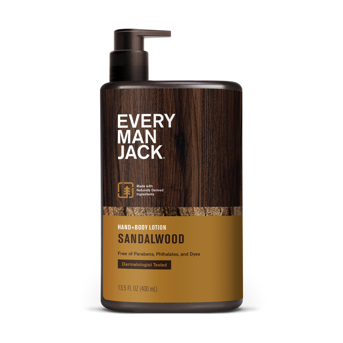 Every Man Jack Sandalwood Hand + Body Lotion — 13.5 fl oz