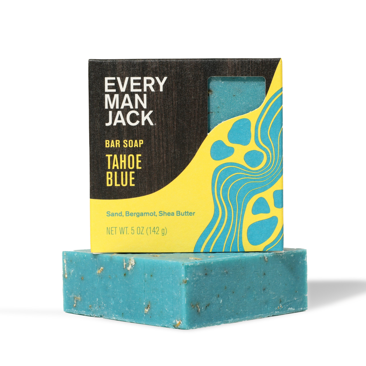 Every Man Jack Tahoe Blue Cold Pressed Bar Soap — 5 oz