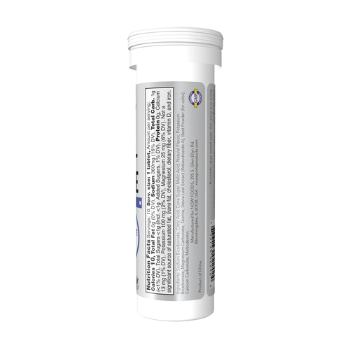 NOW Sports Effer-Hydrate Effervescent Mixed Berry 10 Tablets