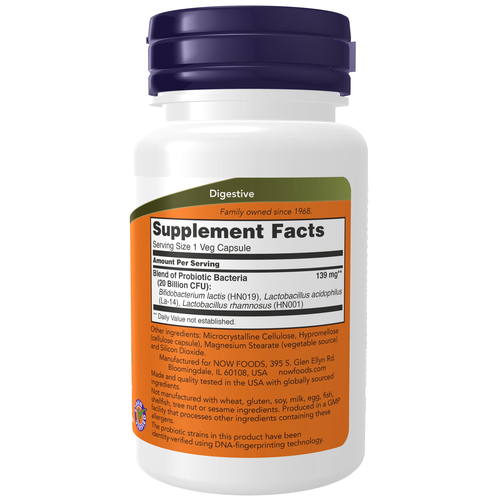 NOW Foods Women's Probiotic 20 Billion 50 Veg Capsules