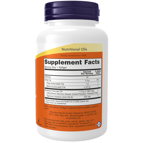NOW Super Primrose 1300 mg – 60 Softgels