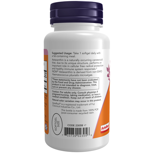 NOW Foods Astaxanthin 4 mg 90 Softgels