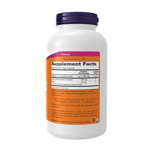 NOW Foods Vitamin C-1000 100 Veg Capsules