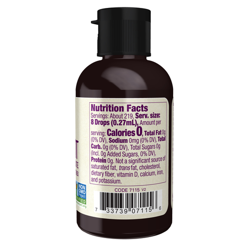 Now Foods Monk Fruit Liquid Organic Alcohol-Free Glycerite 2 fl oz